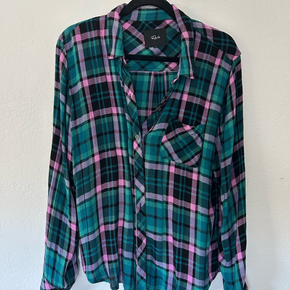 Rails Flannel Button Down - image 2